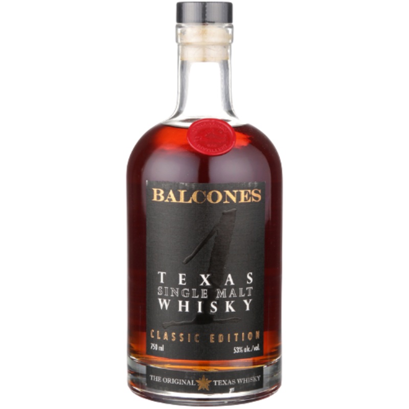 Balcones Malt Whiskey Single Malt 1 Classic Edition 106 750 ML