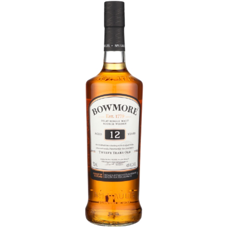 Bowmore Single Malt Scotch 12 Yr 80 750 ML