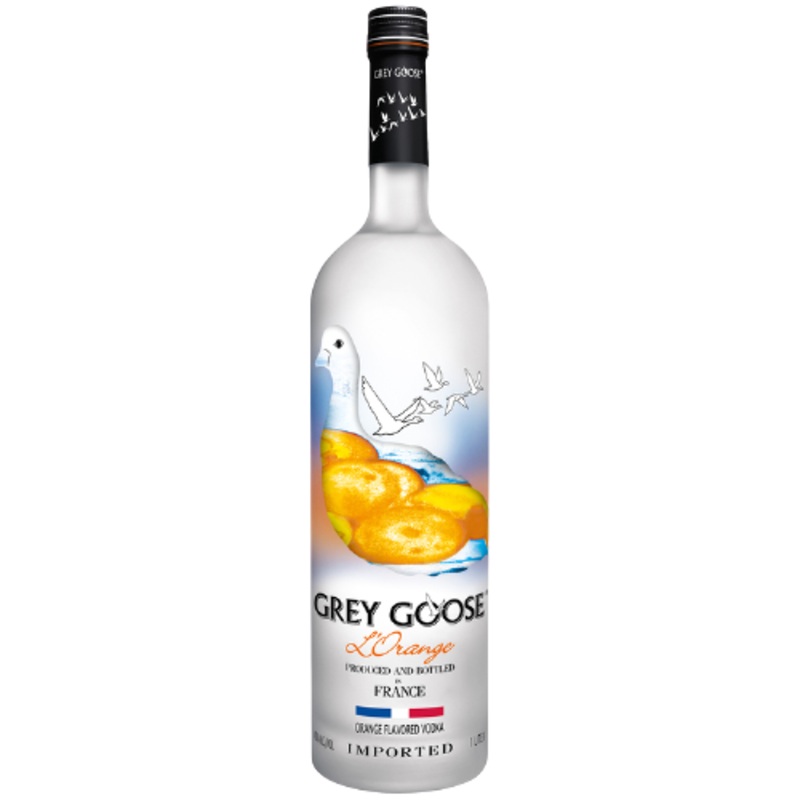 Grey Goose Orange Flavored Vodka L'Orange 80 1 L