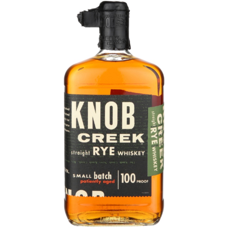 Knob Creek Straight Rye Whiskey Small Batch 100 1 L