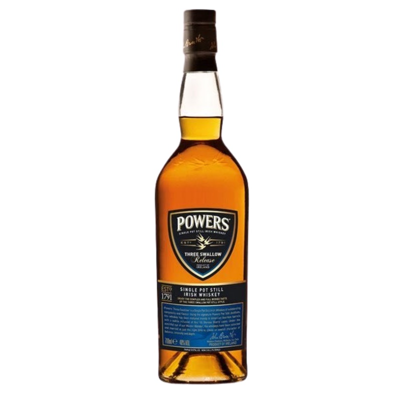 Powers Single Pot Still Irish Whiskey Three Swallow Release 86.4 750 ML