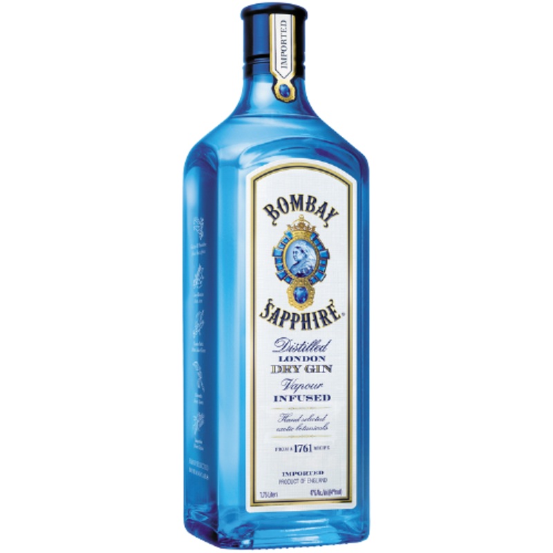 Bombay London Dry Gin Sapphire 94 1.75 L