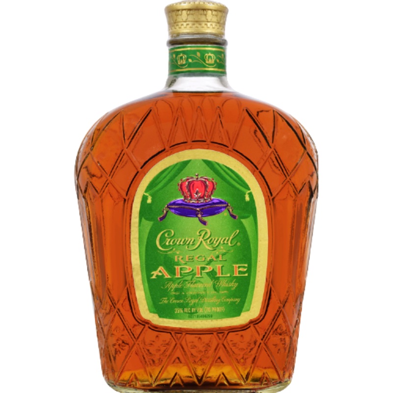 Crown Royal Apple Flavored Whisky Regal Apple 70 1 L
