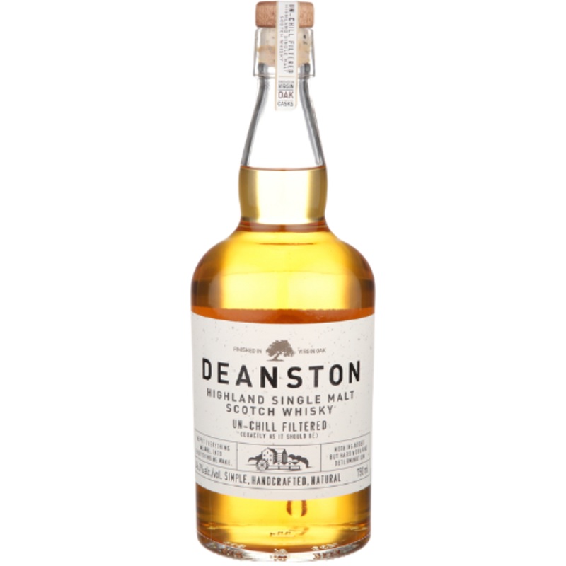 Deanston Single Malt Scotch Finished In Virgin Oak 92.6 750 ML