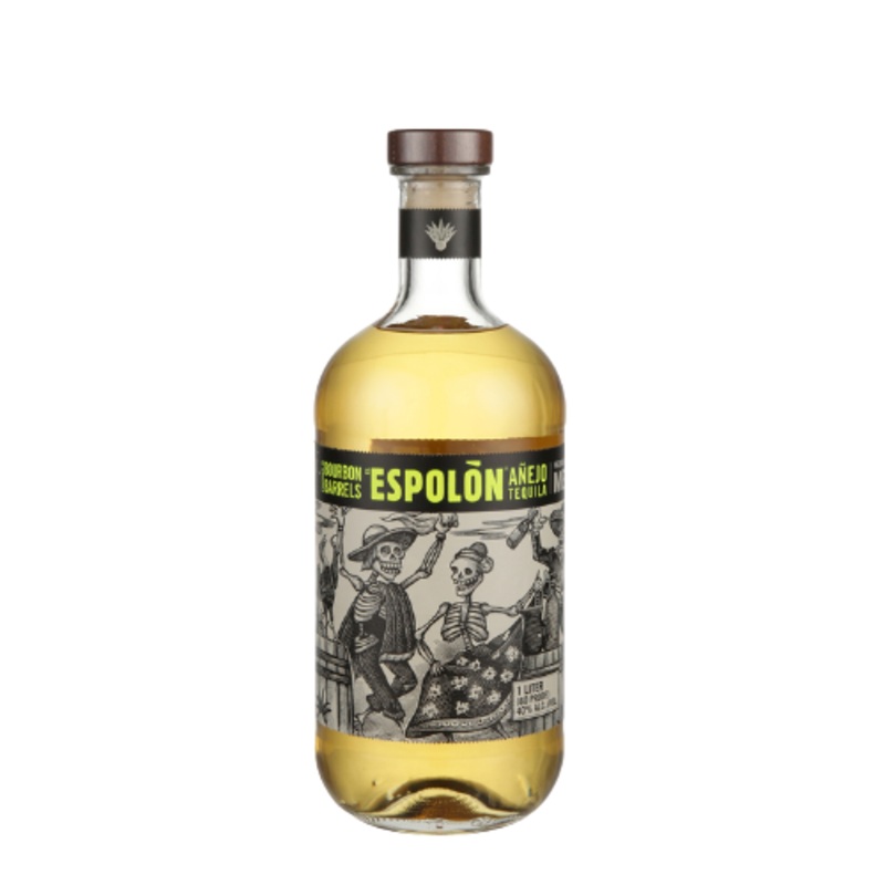 Espolon Tequila Anejo Finished In Bourbon Barrels 80 1 L