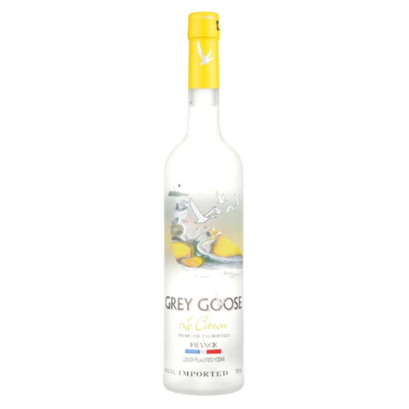 Grey Goose Citrus Flavored Vodka Le Citron 80 750 ML