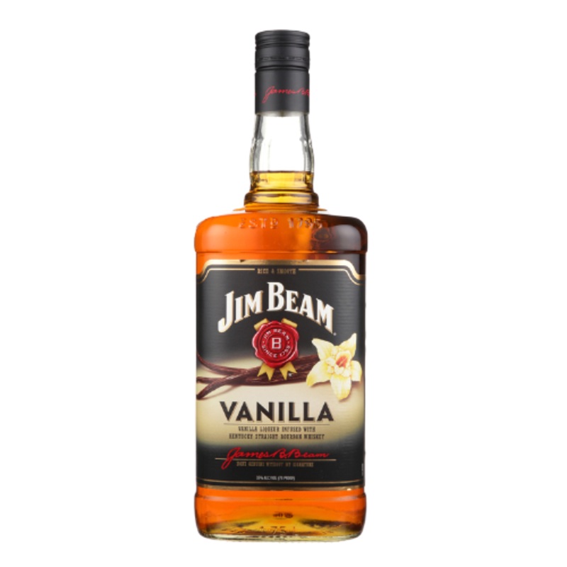 Jim Beam Vanilla Flavored Whiskey 65 1.75 L