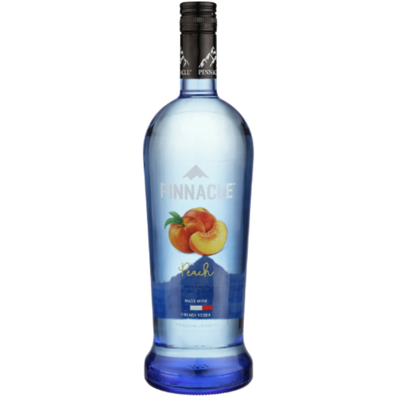 Pinnacle Peach Flavored Vodka 70 1.75 L