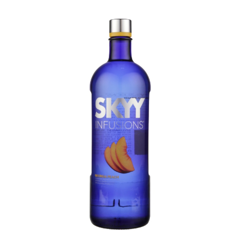 Skyy Peach Flavored Vodka Infusions 70 1.75 L