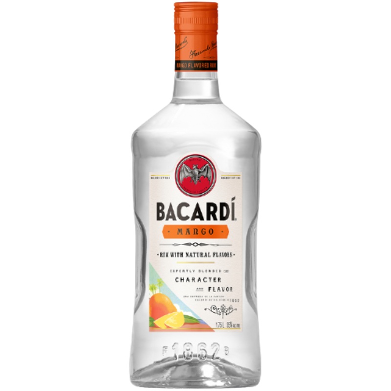 Bacardi Mango Flavored Rum 70 1.75 L