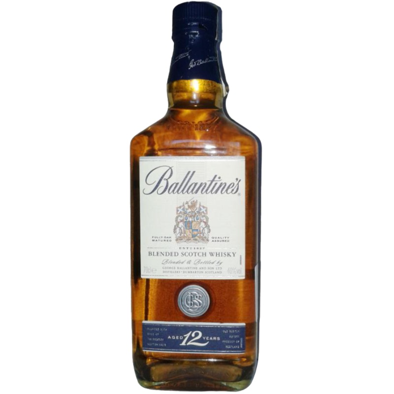Ballantine's Blended Scotch Finest 12 Yr 80 750 ML