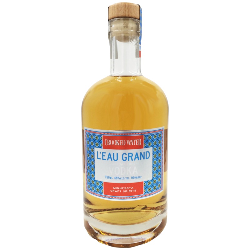 Crooked Water Vodka French Oak Finished L'Eau Grand 90 750 ML