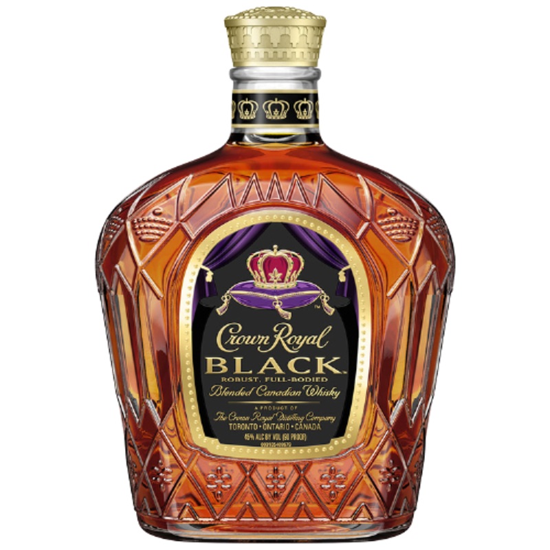 Crown Royal Canadian Whisky Black 90 750 ML