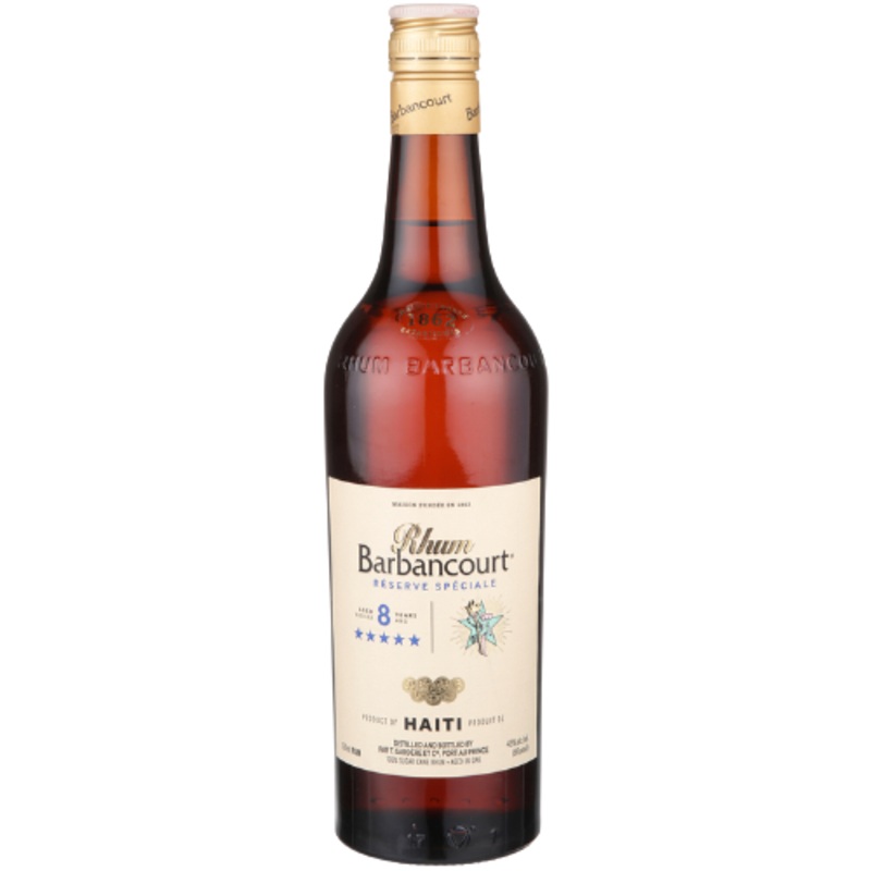 Rhum Barbancourt Aged Rum Reserve Speciale Five Star 8 Yr 86 750 ML