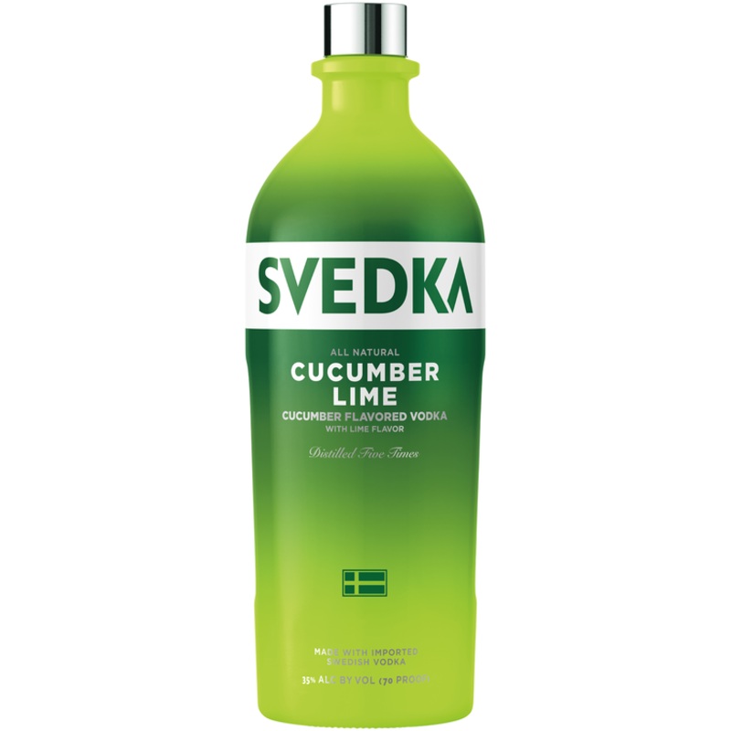 Svedka Cucumber Lime Flavored Vodka 70 1.75 L