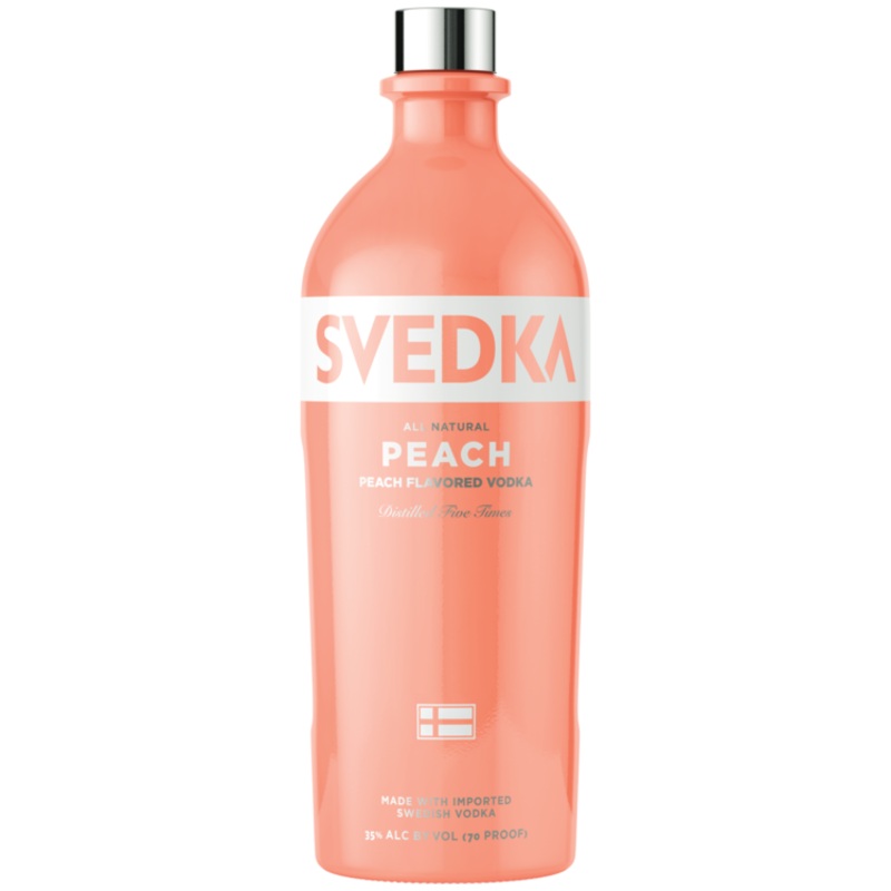 Svedka Peach Flavored Vodka 70 1.75 L