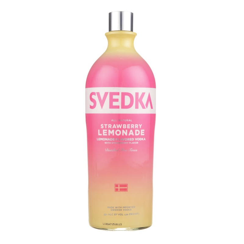 Svedka Strawberry Lemonade Flavored Vodka 70 1.75 L