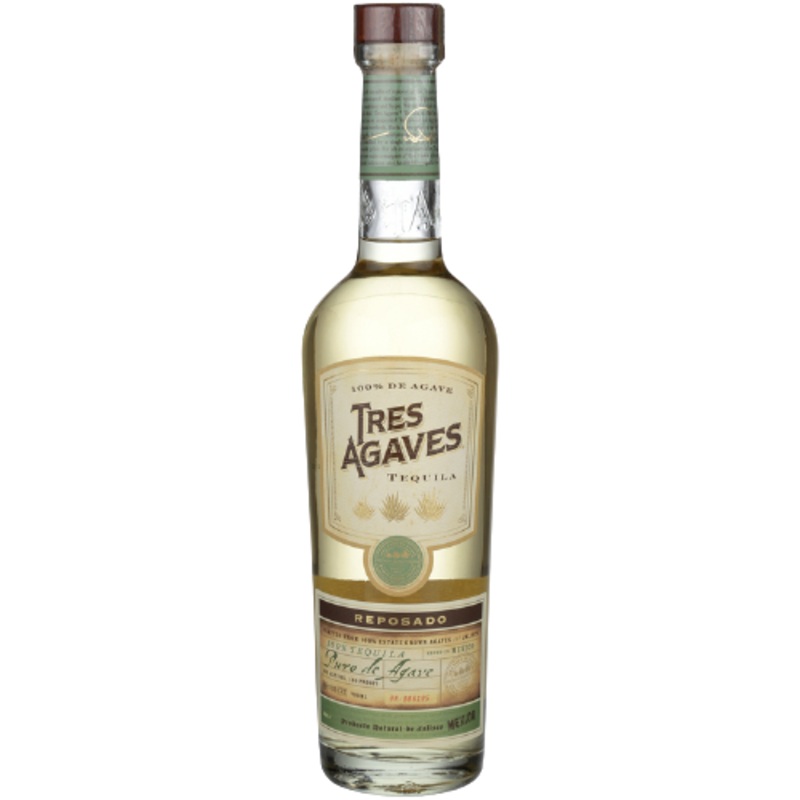 Tres Agaves Tequila Reposado 80 750 ML