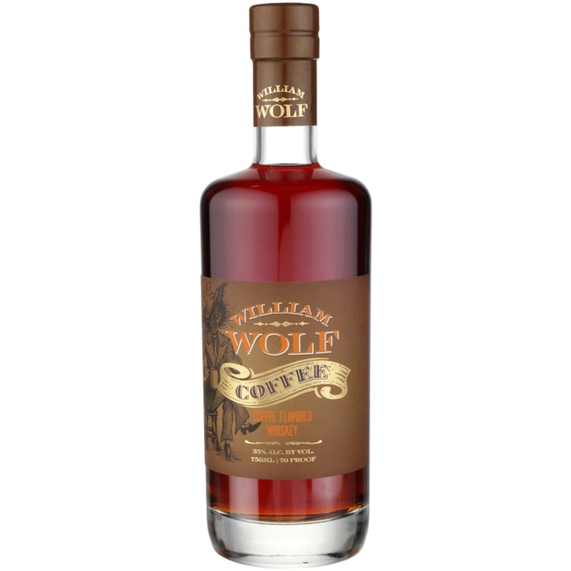 William Wolf Coffee Flavored Whiskey 70 750 ML