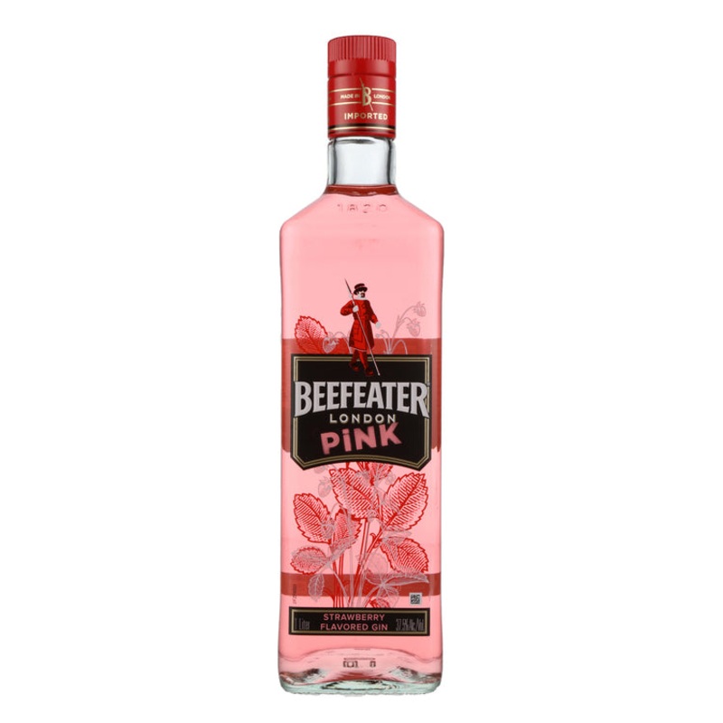 Beefeater Strawberry Flavored Gin Pink 75 1 L