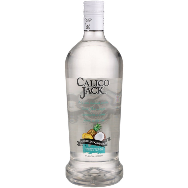 Calico Jack Pineapple & Coconut Flavored Rum 42 1.75 L