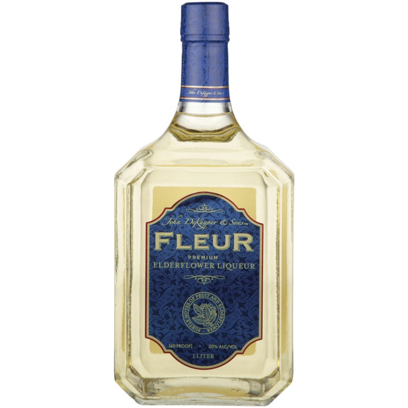 Dekuyper Elderflower Liqueur Fleur 40 1 L