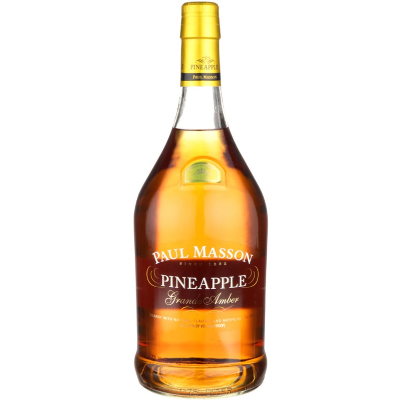 Paul Masson Pineapple Flavored Brandy Grande Amber 54 1.75 L
