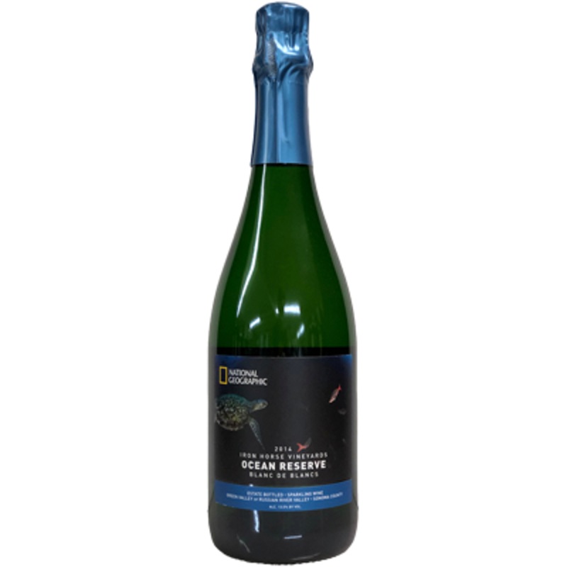 Iron Horse Ocean Reserve Blanc de Blancs Estate Bottled Green Valley of Russian River Valley 750 ML
