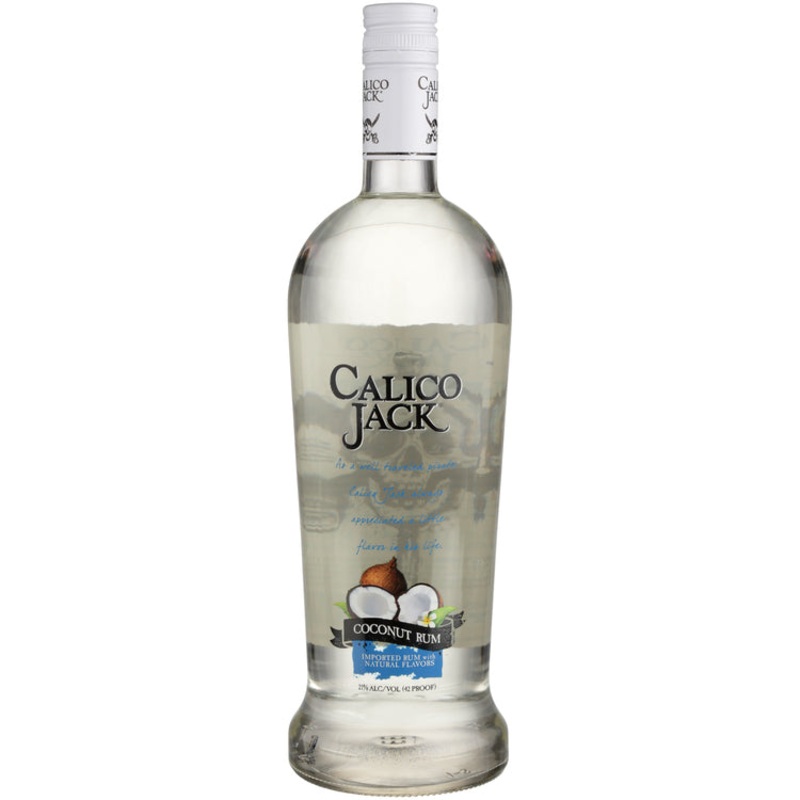 Calico Jack Coconut Flavored Rum 42 1 L