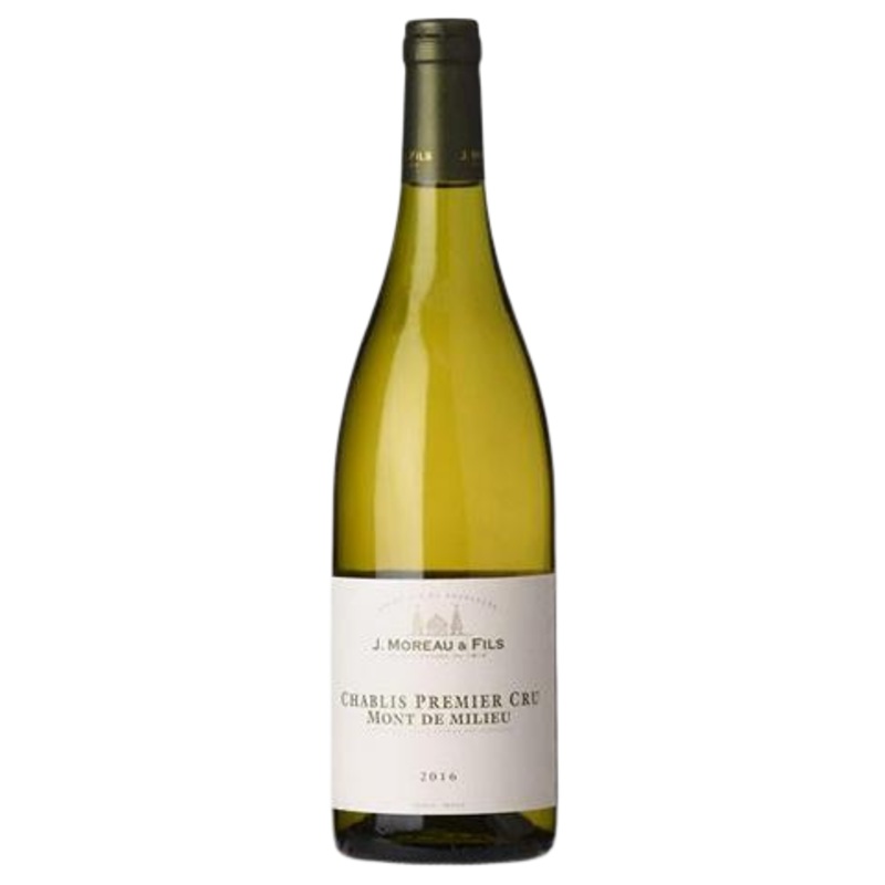 J. Moreau & Fils Chablis 1er Cru Mont de Milieu 2015 750 ML