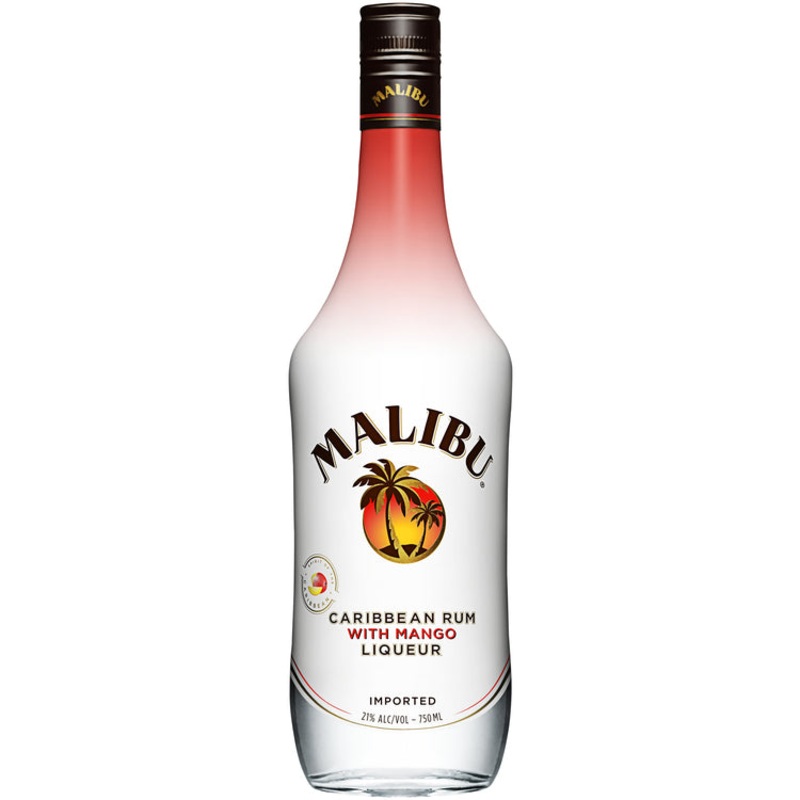 Malibu Mango Flavored Rum 42 750 ML