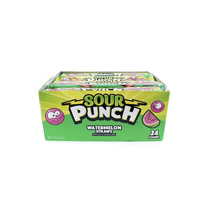 SOUR PUNCH 24/2OZ WATERMELON