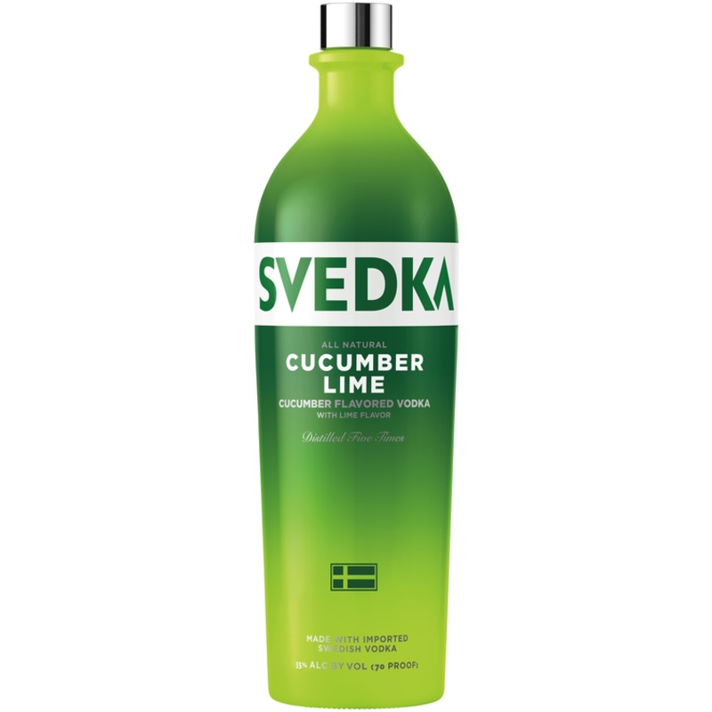 Svedka Cucumber Lime Flavored Vodka 70 1 L
