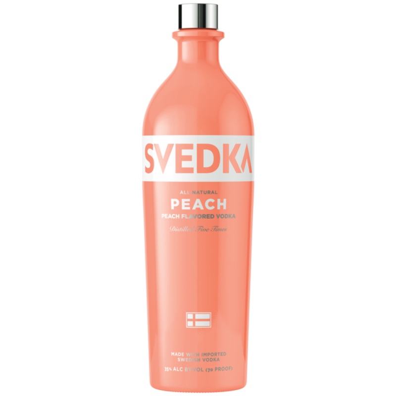 Svedka Peach Flavored Vodka 70 1 L