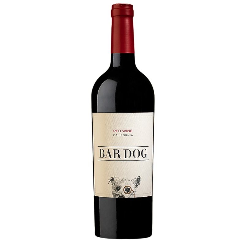 BAR DOG RED WINE CALIFORNIA 2021 750ML