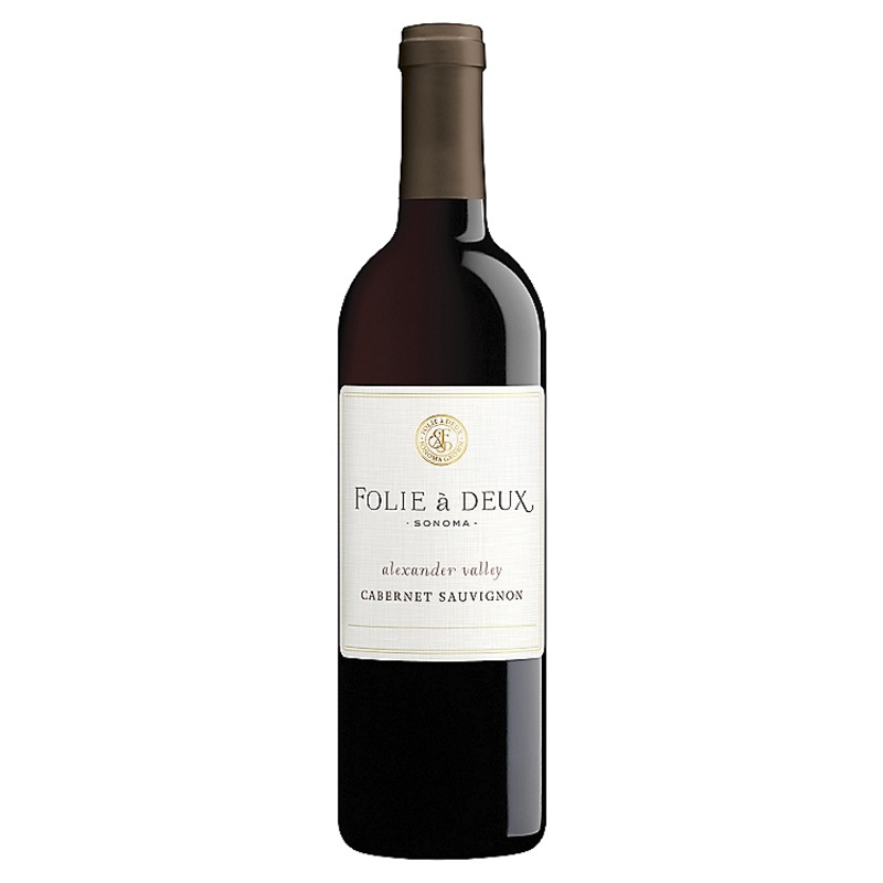 FOLIE A DEUX CABERNET SAUVIGNON ALEXANDER VALLEY 2021 750ML