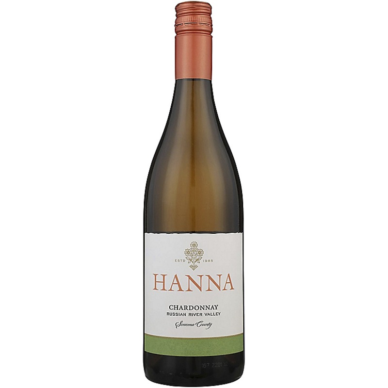 HANNA CHARDONNAY RUSSIAN RIVER VALLEY 2022 750ML