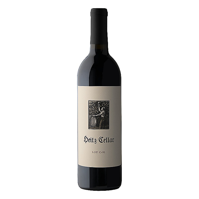 HEITZ CELLAR CABERNET SAUVIGNON LOT C-91 NAPA VALLEY 2018 WOOD BOX 750ML