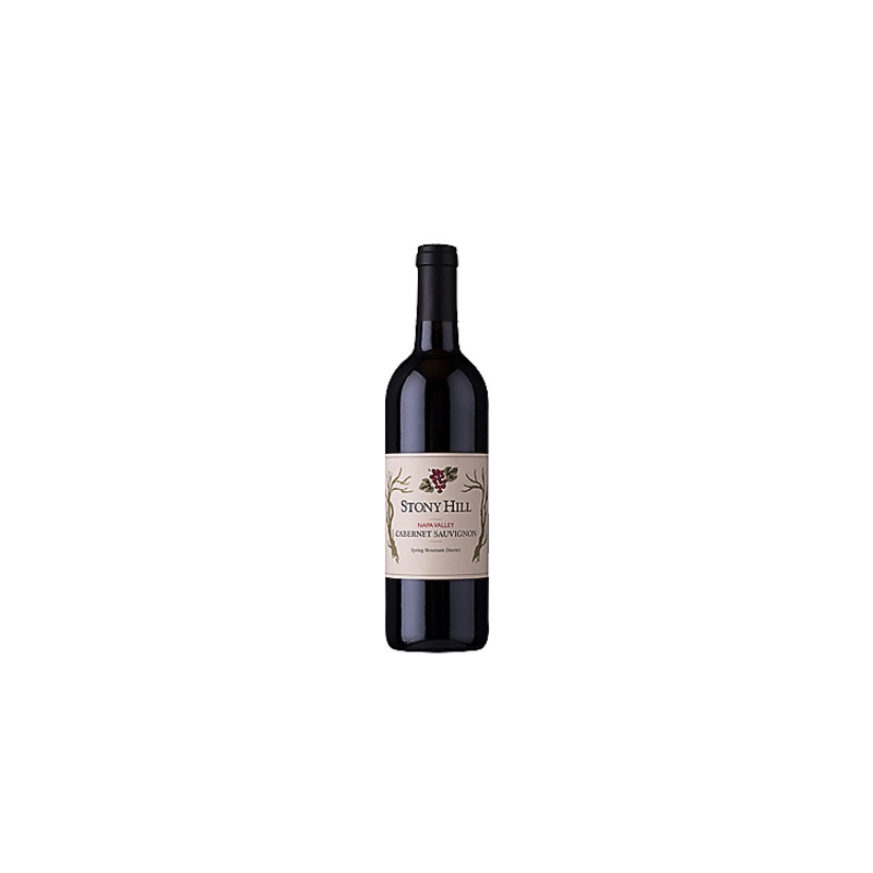 STONY HILL CABERNET SAUVIGNON SPRING MOUNTAIN DISTRICT 2017 WOOD BOX 750ML
