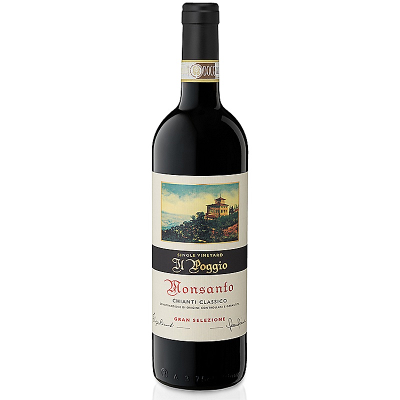 CASTELLO DI MONSANTO CHIANTI CLASSICO IL POGGIO RISERVA 2018 750ML