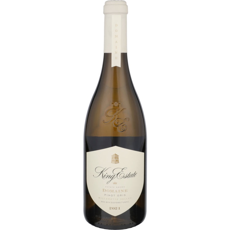 KING ESTATE PINOT GRIS DOMAINE WILLAMETTE VALLEY 2021 750ML