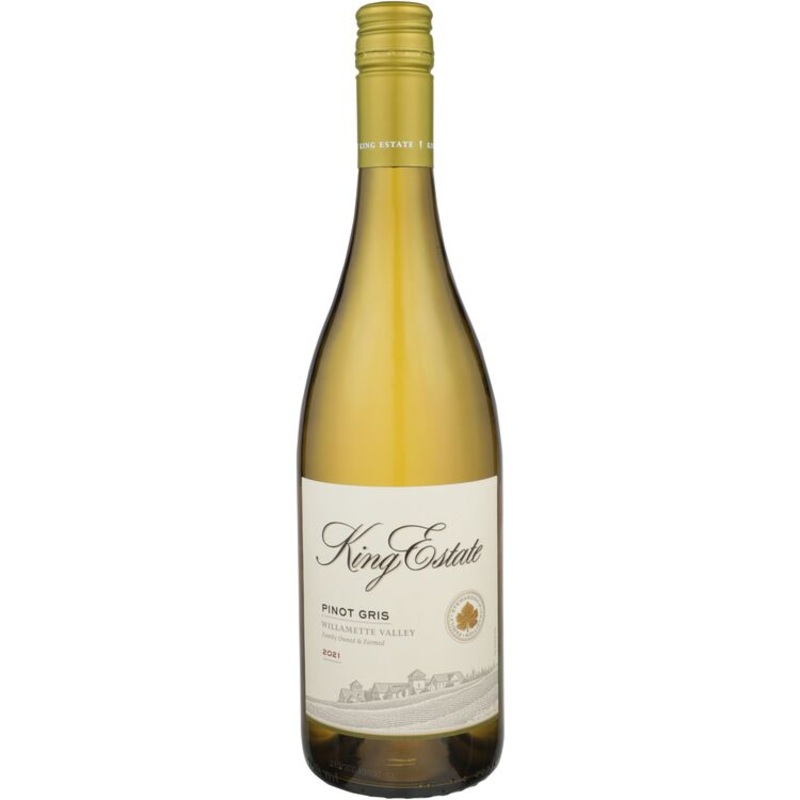 KING ESTATE PINOT GRIS WILLAMETTE VALLEY 2021 750ML
