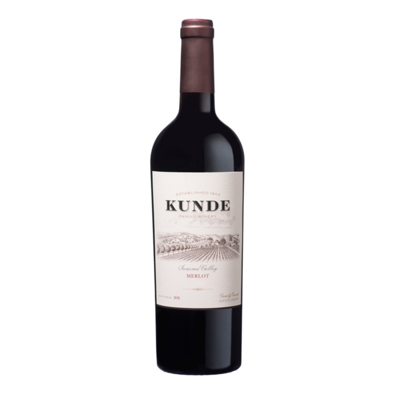 KUNDE FAMILY ESTATE MERLOT SONOMA VALLEY 2019 750ML