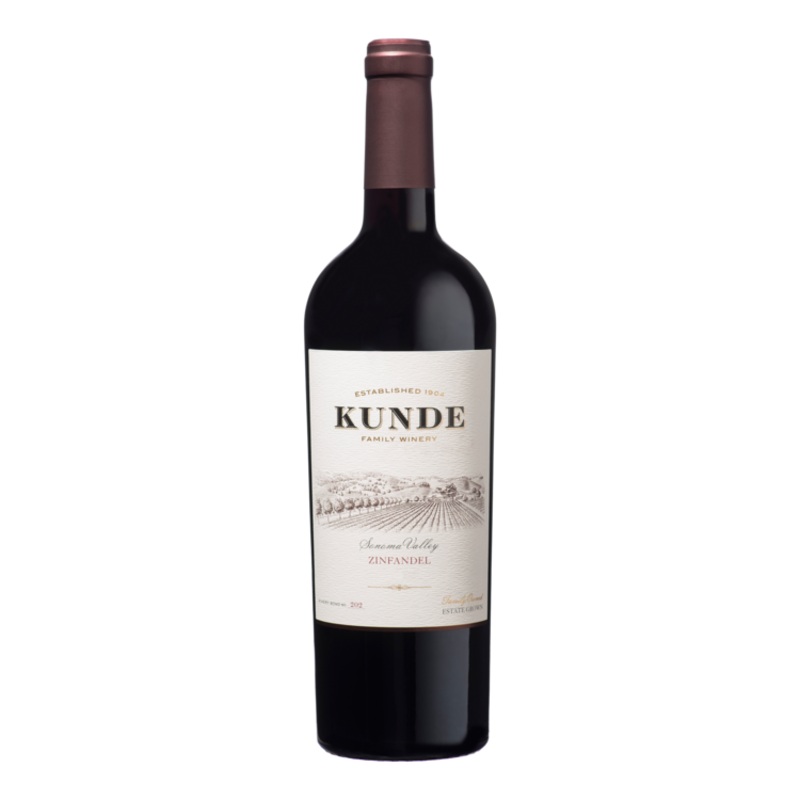 KUNDE FAMILY ESTATE ZINFANDEL SONOMA VALLEY 2018 750ML