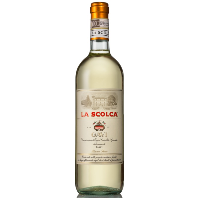 LA SCOLCA GAVI BIANCO SECCO WHITE LABEL 2021 750ML