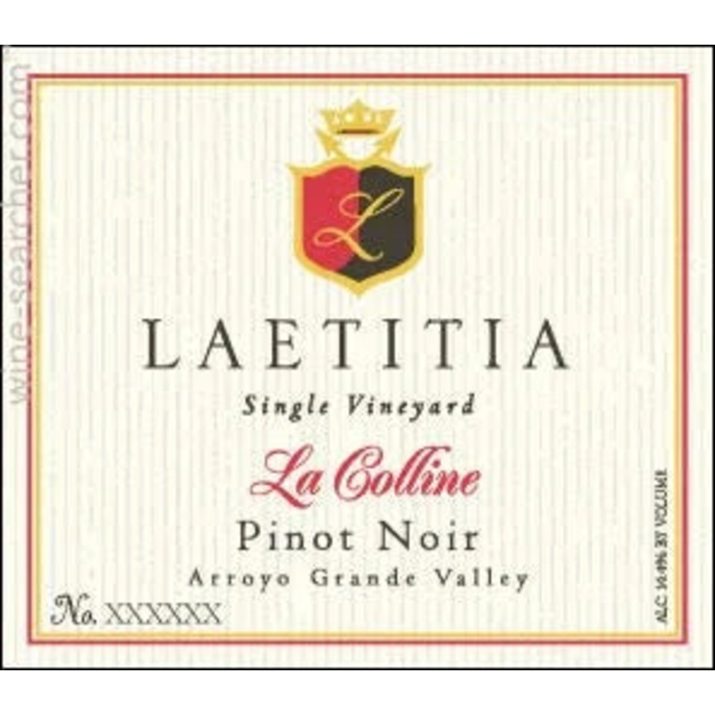LAETITIA PINOT NOIR SINGLE VINEYARD LA COLLINE ARROYO GRANDE VALLEY 2016 750ML