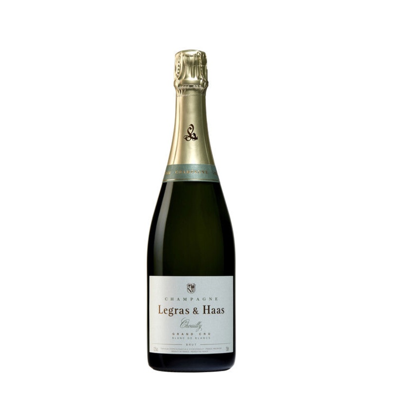 LEGRAS & HAAS CHAMPAGNE BRUT BLANC DE BLANCS GRAND CRU 750ML