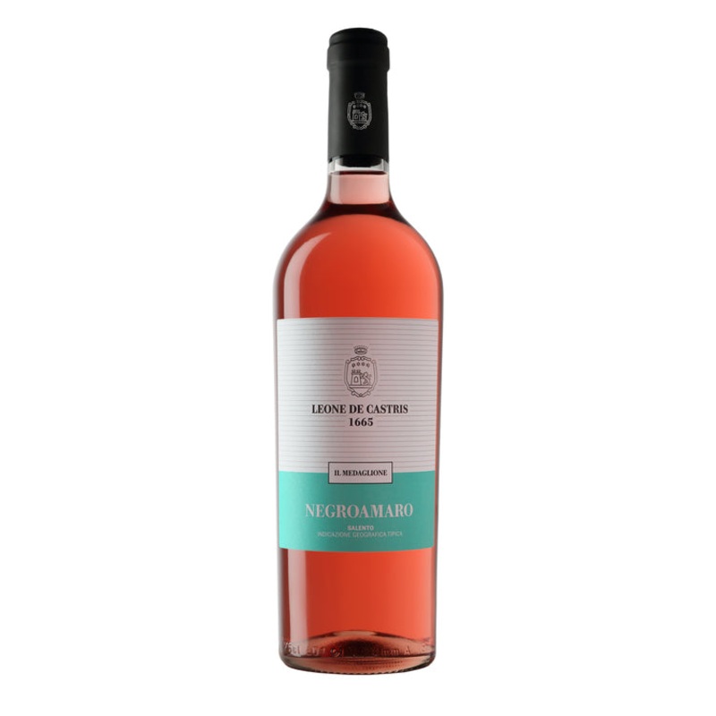 LEONE DE CASTRIS NEGROAMARO ROSE IL MEDAGLIONE SALENTO 2019 750ML
