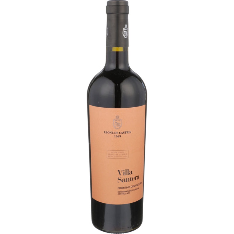 LEONE DE CASTRIS PRIMITIVO DI MANDURIA VILLA SANTERA 2019 750ML