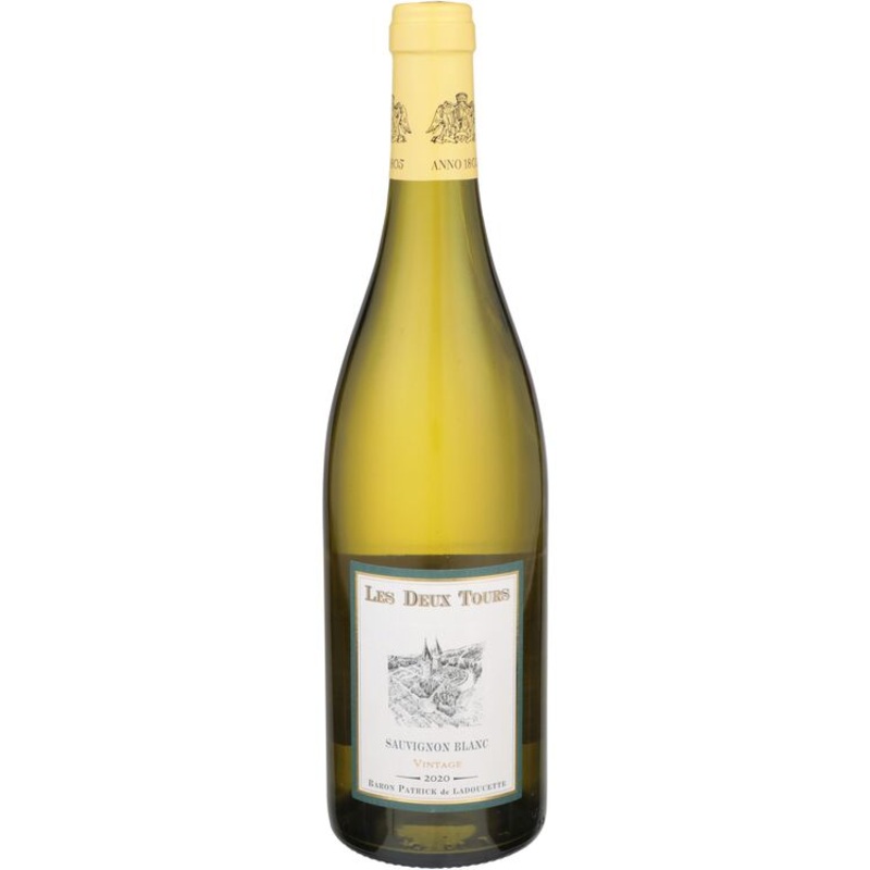 LES DEUX TOURS SAUVIGNON BLANC TOURAINE 2022 750ML